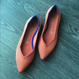 Orange Rothys Flats 🍊 “The point”